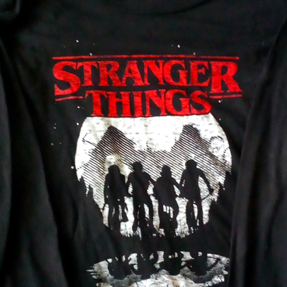 A stranger things shirt